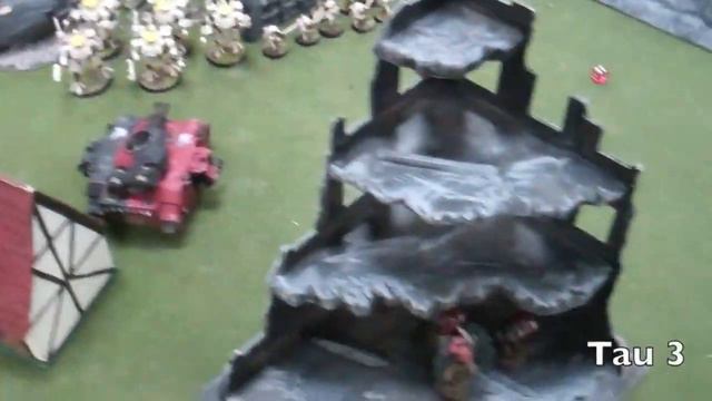 BoLS Battle Report #163 Tau Empire Vs Blood Angels | Warhammer 40,000