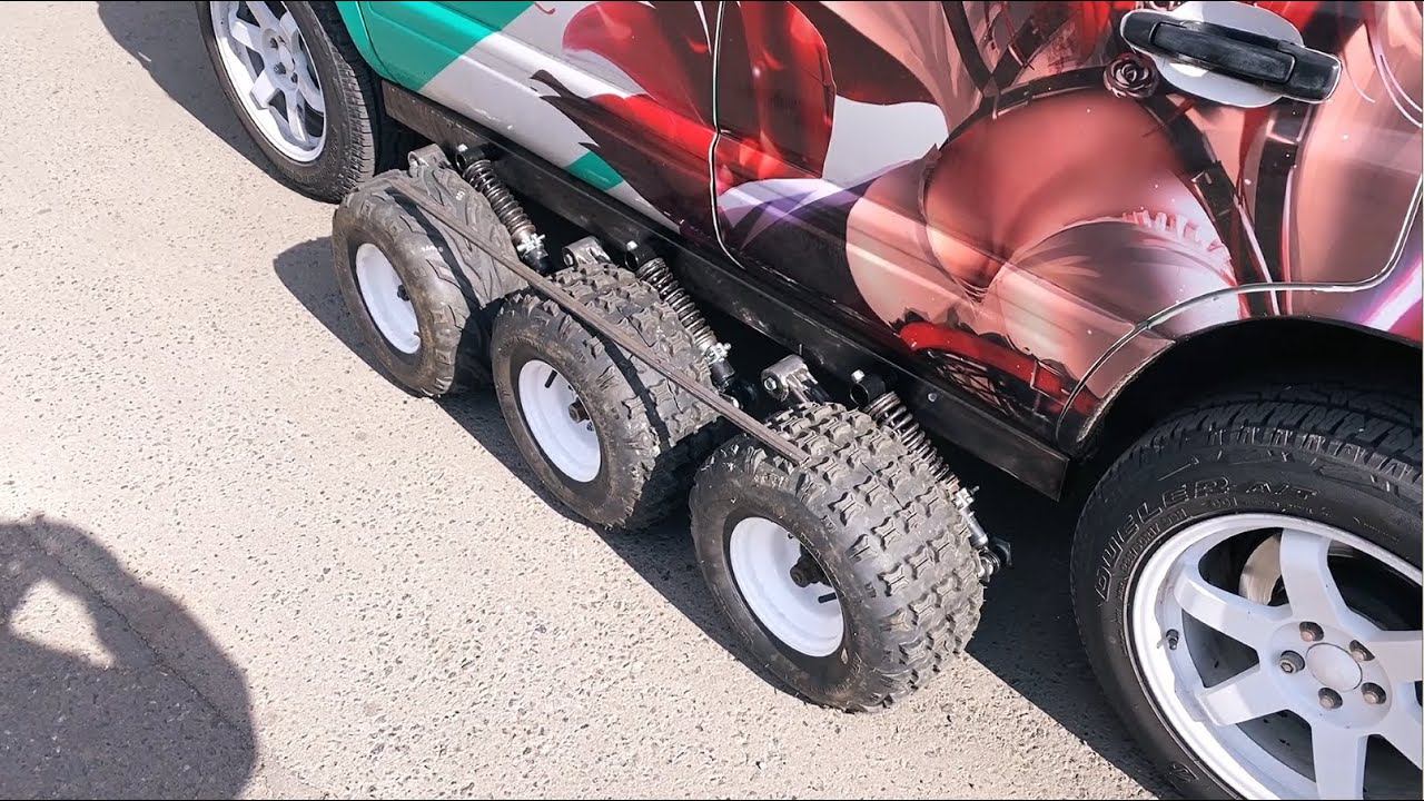 Еще выше ? Замеряем новый клиренс ... смотреть онлайн