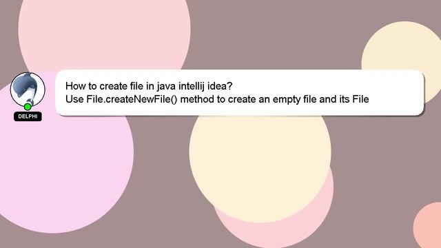 How to create file in java intellij idea? смотреть онлайн