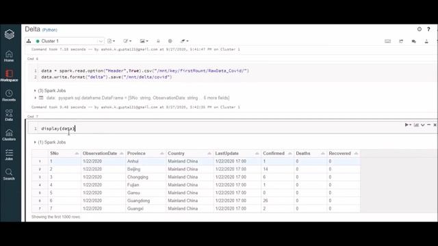 ? Live Demo | How to convert Parquet to Delta table смотреть онлайн
