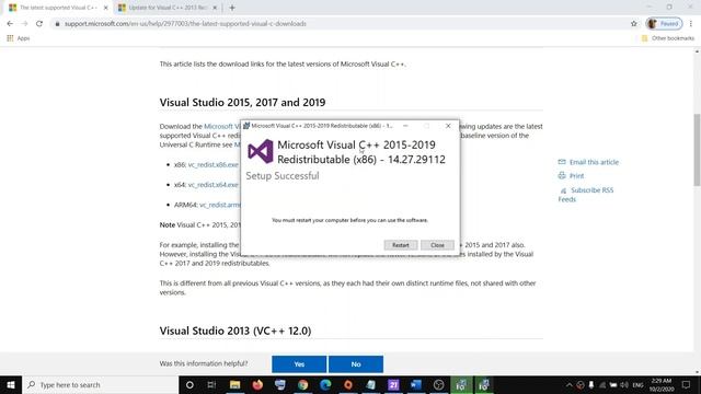 Fix FIFA 21 Error There is a Problem With Your Game's Setup and FIFA 21 MSVCP140.dll Was Not Found смотреть онлайн