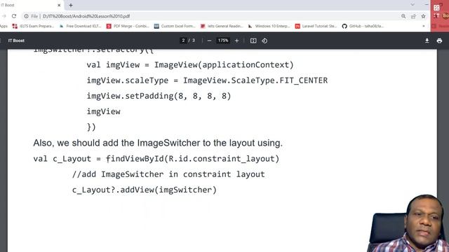 Kotlin Android App Development - Lesson 10 | Dynamic ImageSwitcher смотреть онлайн