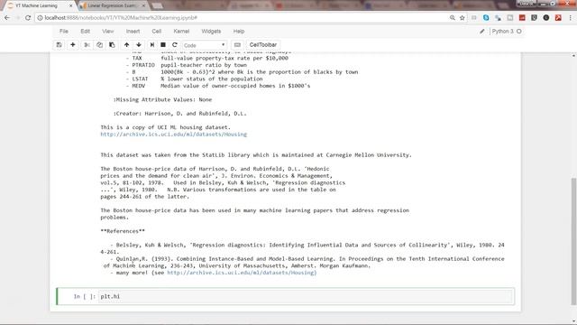 Machine Learning in Python | Linear Regression | Part 1 смотреть онлайн