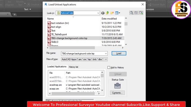 How to change background colour of AutoCAD | with Autolisp. смотреть онлайн
