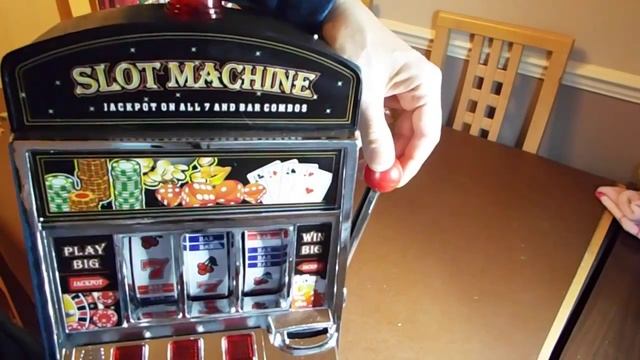 LUCKY SLOT One arm bandit Las Vegas slot machine and money bank. Ebay 2015 / 2016 смотреть онлайн