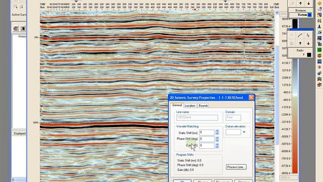 Работа с временными разрезами в SeisVision смотреть онлайн