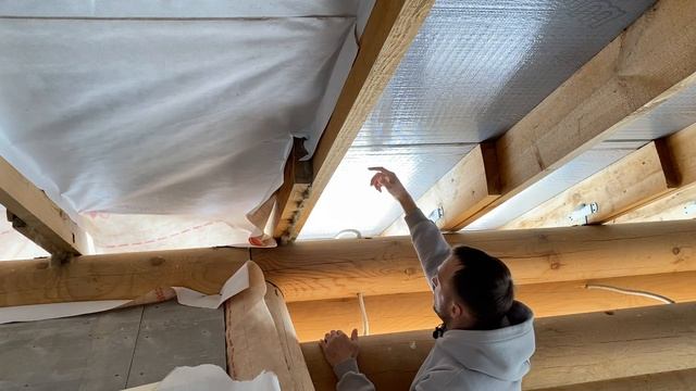 02-Утепляем крышу Эковатой без вентзазора. Исправляем ошибки при монтаже кровли. смотреть онлайн