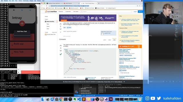 Building An App From Scratch: Connecting Flutter with Python Backend | #7 смотреть онлайн