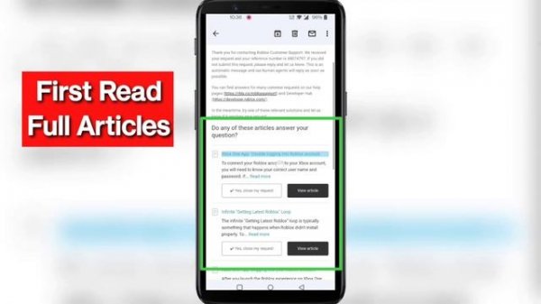 How to Use Roblox Support Ticket | What To Do With Roblox Support Ticket