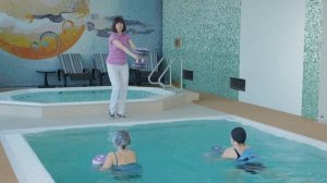 Аквааэробика на глубокой воде. Комплекс подготовки к лету