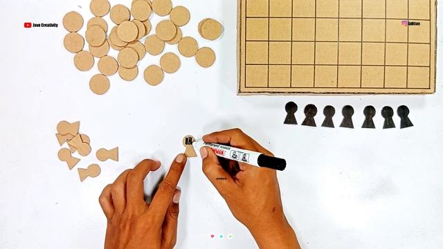 How To Make Chess With Cardboard | DIY Chess Set | Cardboard Chess Pieces смотреть онлайн