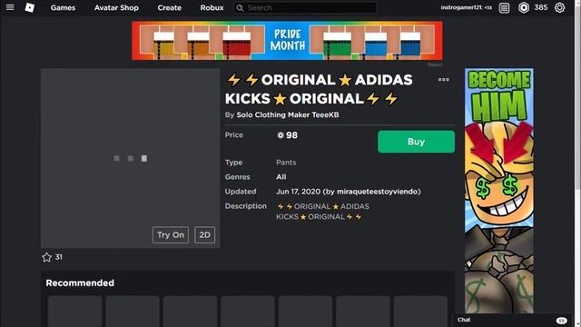 How To: Buy A Shirt and Pants on Roblox Catalog смотреть онлайн