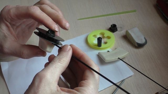 Безкивковая удочка с катушкой самодельная. смотреть онлайн