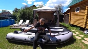 Распаковка и обзор лодки пвх River Boats  RB-410 НДНД.