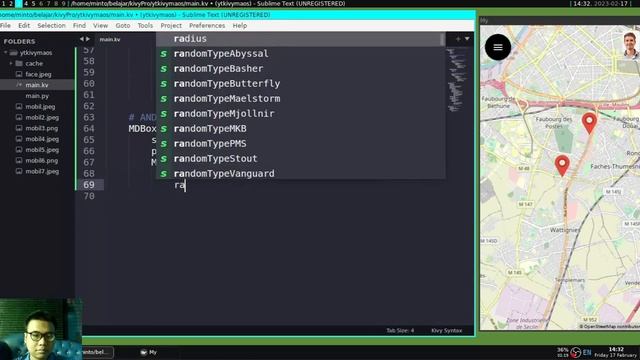 KivyMD Tutorial - Create MapView Design смотреть онлайн