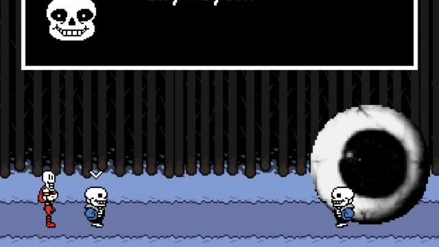 Undertale Sans And Prunsel.