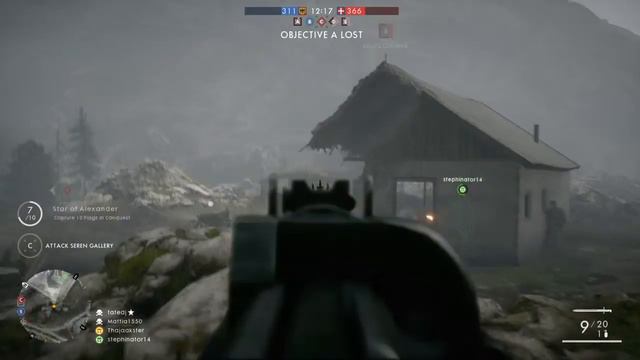 Battlefield™ 1 - SMLE MK3 infantry double kill смотреть онлайн