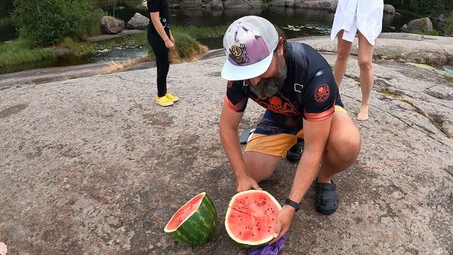 Вуокса в августе на SUP смотреть онлайн