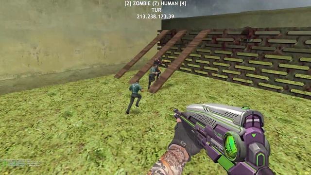 Counter-Strike: Zombie Escape Mod - ze_Forgettenlands on Dawn of Dead смотреть онлайн