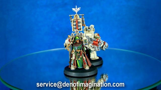 DEATHWING TERMINATORS - LVL 5 MINIATURE SHOWCASE 4K смотреть онлайн