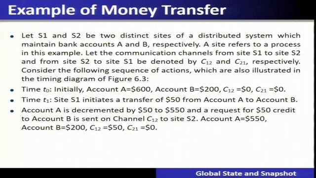 Lecture 15: Global State and Snapshot Recording Algorithms смотреть онлайн