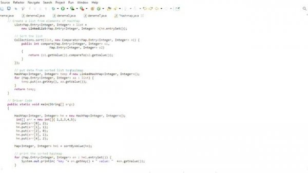 How to sort a HashMap by value? #java