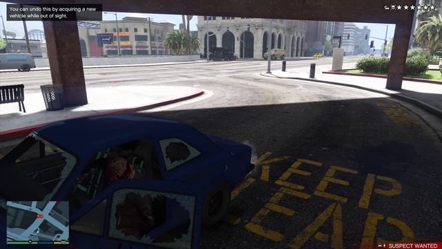 GTA 5 - Mafia Funeral Attack + Six Star Escape смотреть онлайн