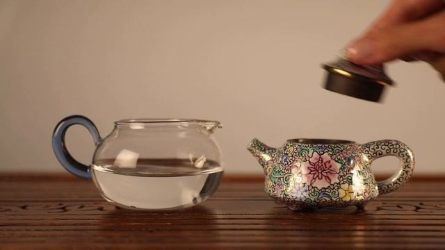 Чайник # 28823, исинская глина, 85 мл.|Teapot # 28823 Yixing Clay 85 Ml