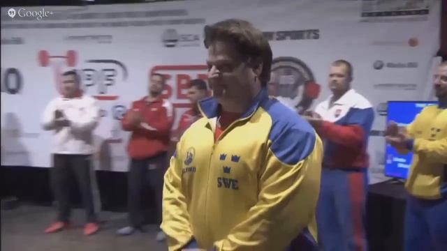 Sergey Selezen (120kg). IPF NEW WORLD BENCH PRESS RECORD 343kg #bench2015 смотреть онлайн