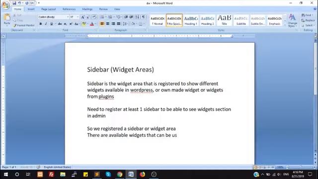 Wordpress Sidebar and Widget Introduction смотреть онлайн
