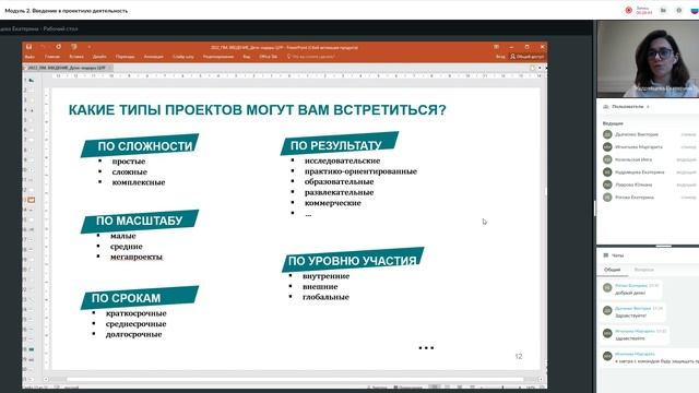 Модуль 2. Введение в проектную деятельность.mp4 смотреть онлайн