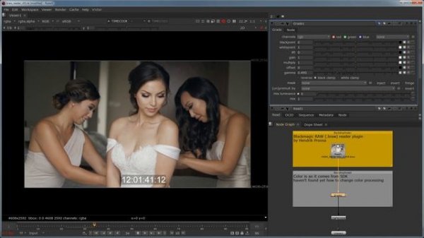 Blackmagic RAW reader plugin for Nuke