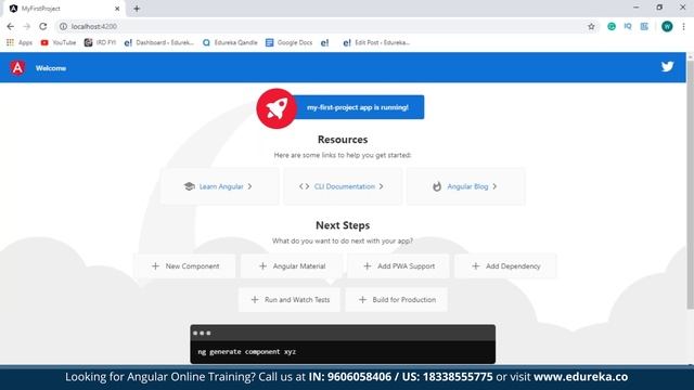 Angular CLI Tutorial | Learn How to Install Angular CLI | Angular Training | Edureka смотреть онлайн