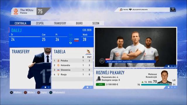 FIFA 19 Mistrzostwa Europy 2020 | Polska | PS4 | #2 Zaczynamy zmagania w fazie grupowej!!! смотреть онлайн