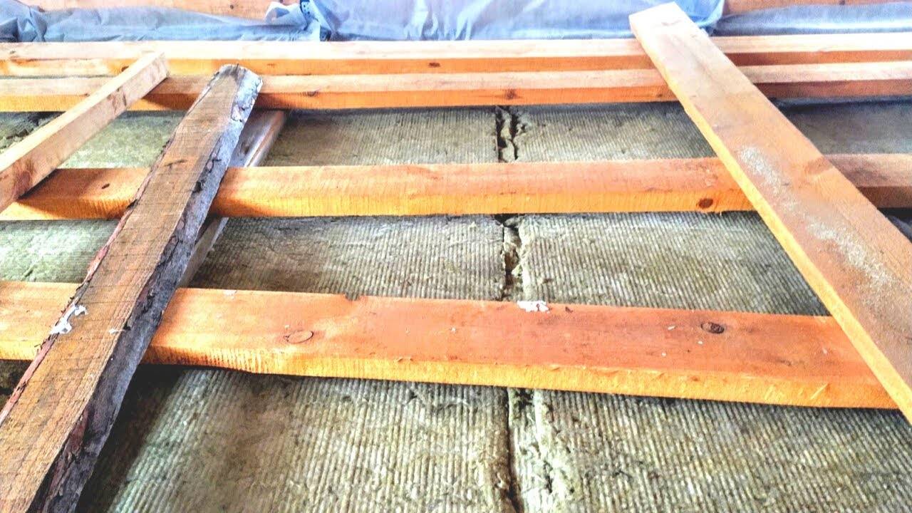 КАК ДЕШЕВО УТЕПЛИТЬ ПОТОЛОК. ЛУЧШИЙ СПОСОБ. (1) смотреть онлайн