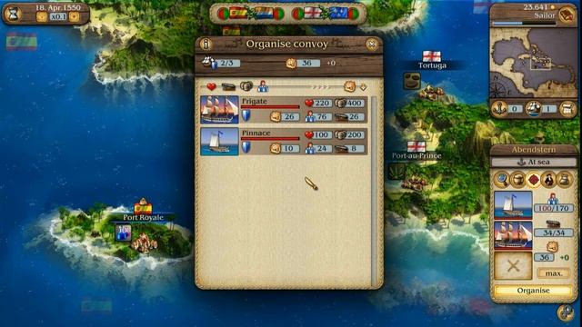 Port Royale 3: Pirates & Merchants Video Tutorial No. 2 - Ships, Convoys and Battles смотреть онлайн