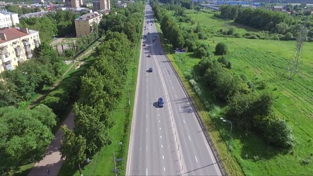 Красивые виды из полёта на квадрокоптере Dji Phantom / Dji Drone Flight Video Russia