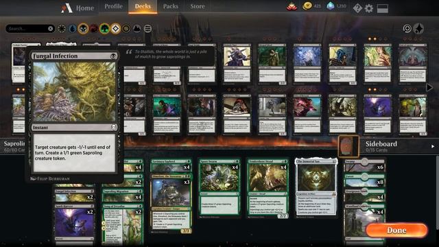 Magic Arena: Saproling Swarm Upgraded смотреть онлайн