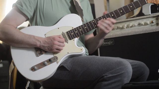 A Beautiful Guitar || Seth Baccus Shoreline T - Olympic White смотреть онлайн