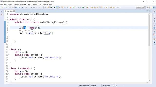 Java Dynamic Method Dispatch (Bangla) смотреть онлайн