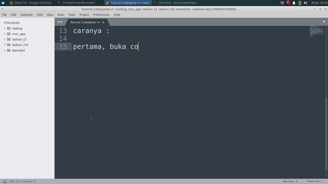 CodeIgniter 4 Part 2 : PHP Spark Serve (Local Development Server) смотреть онлайн