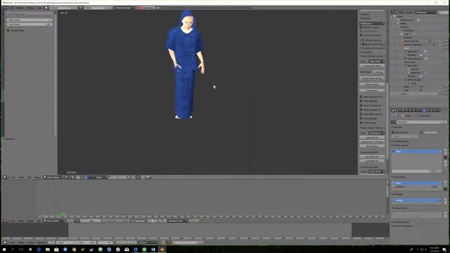 First attempt at simple clothing | Unity 3D | Blender | Gimp смотреть онлайн
