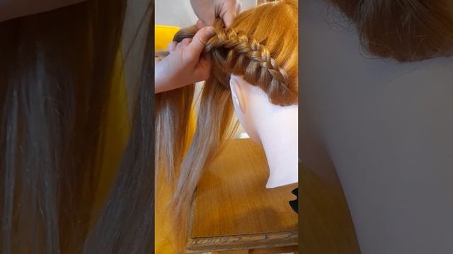 Красивая причёска "Каравай". смотреть онлайн