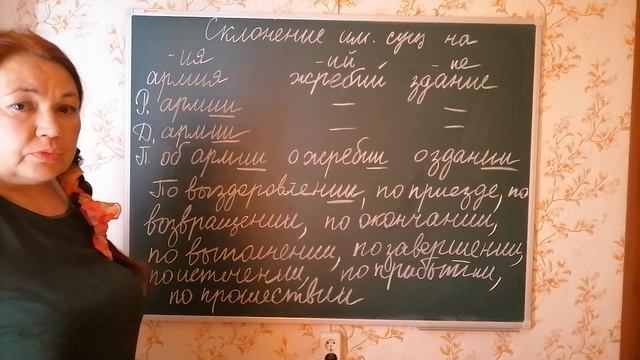 Склонение имен существительных. Часть 2. смотреть онлайн