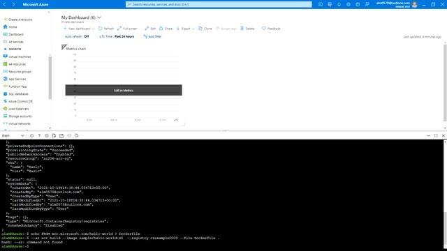 Module 5 Build and run an image to ACR by using Azure CLI смотреть онлайн