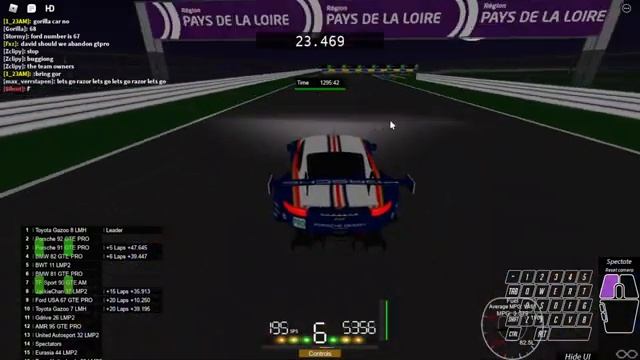 Roblox 24hr LeMans: Stint 1 смотреть онлайн