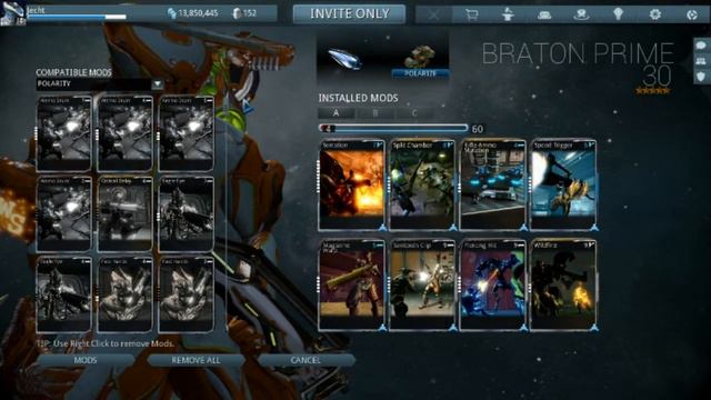 Warframe - Lets Mod The Braton Prime смотреть онлайн