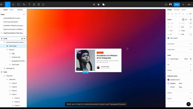 7 Inspiring Auto Layout Examples - Discover How Auto Layout in Figma Can Help You Create Stunning U смотреть онлайн