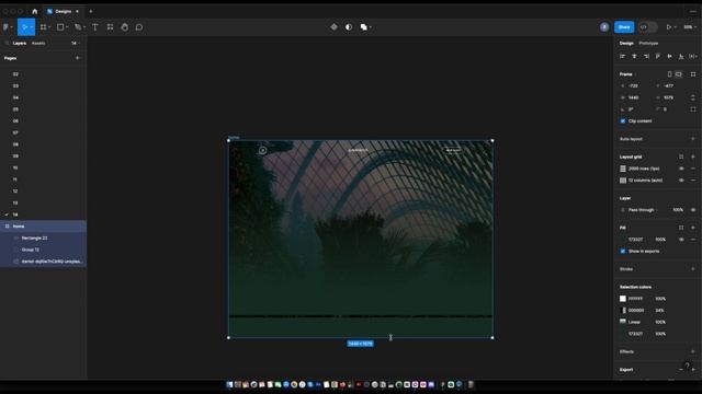 Figma Web Design Speed Art 14 - Architect Design Agency Website (GreenArch) смотреть онлайн