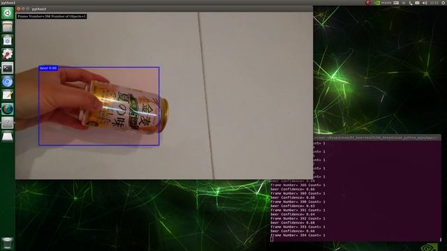 DeepStreamSDK Python bindings [Self-made learning model] (Confidence display) смотреть онлайн
